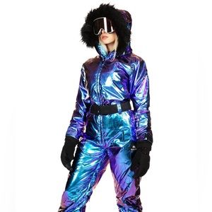 SKI & SNOW SUIT // WOMEN'S IRIDESCENT IRIS SNOW SUIT